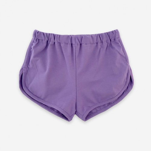 Pantalón corto color lila