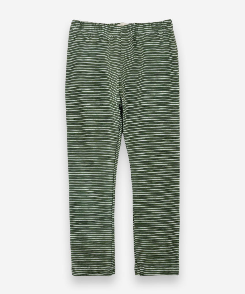 legging caballos verde